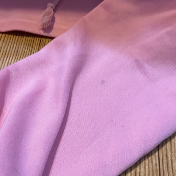 Charli D’Amelio Pink Crop Cat ear Hoodie - Picture 5 of 6